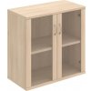 Office Pro policová skriňa S 2 80 02 800x400x768 mm agát