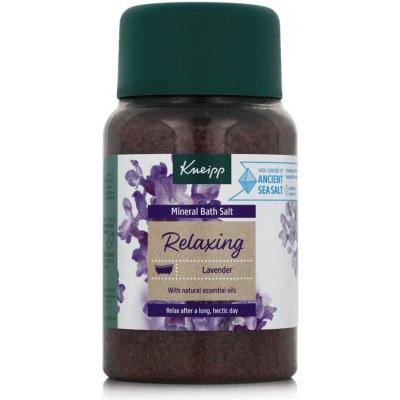 Kneipp Mineral Bath Salt Relaxing Lavender relaxačná kúpeľná soľ 500 g