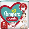 PAMPERS Plienky nohavičkové Active Baby Pants veľ. 8 (32 ks) 19+ kg - VÝPREDAJ