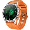 Chytré hodinky Lige NX18 Ultra GPS / AMOLED displej / GPS / bluetooth volanie / strieborné 661411