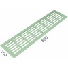 MPkovania SRL Alfa 100 x 800 mm nerez matná
