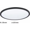 Paulmann Atria Shine panel 3-step čierna 840 Ø42cm - 71013
