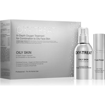 OXY-TREAT Oily Skin Oily Skin gél pre mastnú pleť 50 ml + Fluid Finish finálna starostlivosť 15 ml