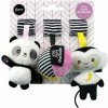 GaGaGu Závesná plyšová hračka Opica Panda Lopta