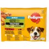 Pedigree Adult hovädzina jahňa morčacie v šťave 4 x 100 g