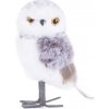 Sova MagicHome Vianoce, fialová, 13 cm
