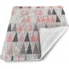 Sablio Detská deka pre bábätko Tříbarevné jehlany - 80x100 cm