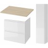 Súprava skrinka Cersanit Moduo S590-020-DSM, skrinka Cersanit Moduo S590-010-DSM, S590-022