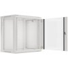 Nástěnný rack 19'' 12U 600X450mm šedý flat pack WF01-6412-10S