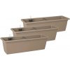 Parkside® Kvetináč Winchester, 60 cm, béžový, 3 kusy (800013007)