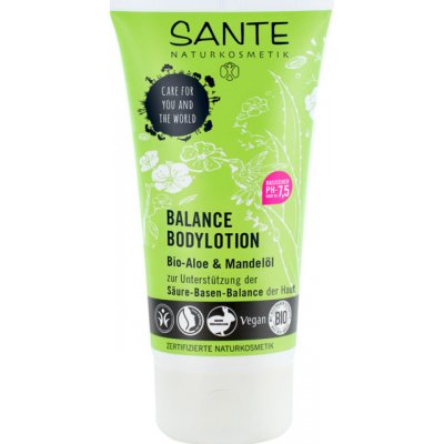 Sante Balance telové mlieko BIO aloe a mandľový olej 150 ml