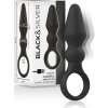 Black&Silver - Ozzy Powerful Anal Plug Silicone