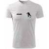 Hockey sport - Pánske tričko Fantasy športové - 2XL ( Biela )