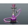 Fajka vodná SHISHA 25cm/1 s kufríkom ružová
