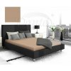 Plachta jersey béžová 10 - 180 x 200 cm dvoulůžko