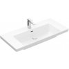Villeroy & Boch Subway 3.0 - Umývadlo 100x47 cm, s prepadom, otvor na batériu, alpská biela 4A70A501