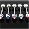 Steel Edge Piercing do jazyka SEHBJBSQ1023 Farba: Tm modrá