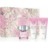 Versace Bright Crystal EDT 50 ml + SG 50 ml + BL 50 ml (woman) možnosť Ornament Flower With Triangle Cover