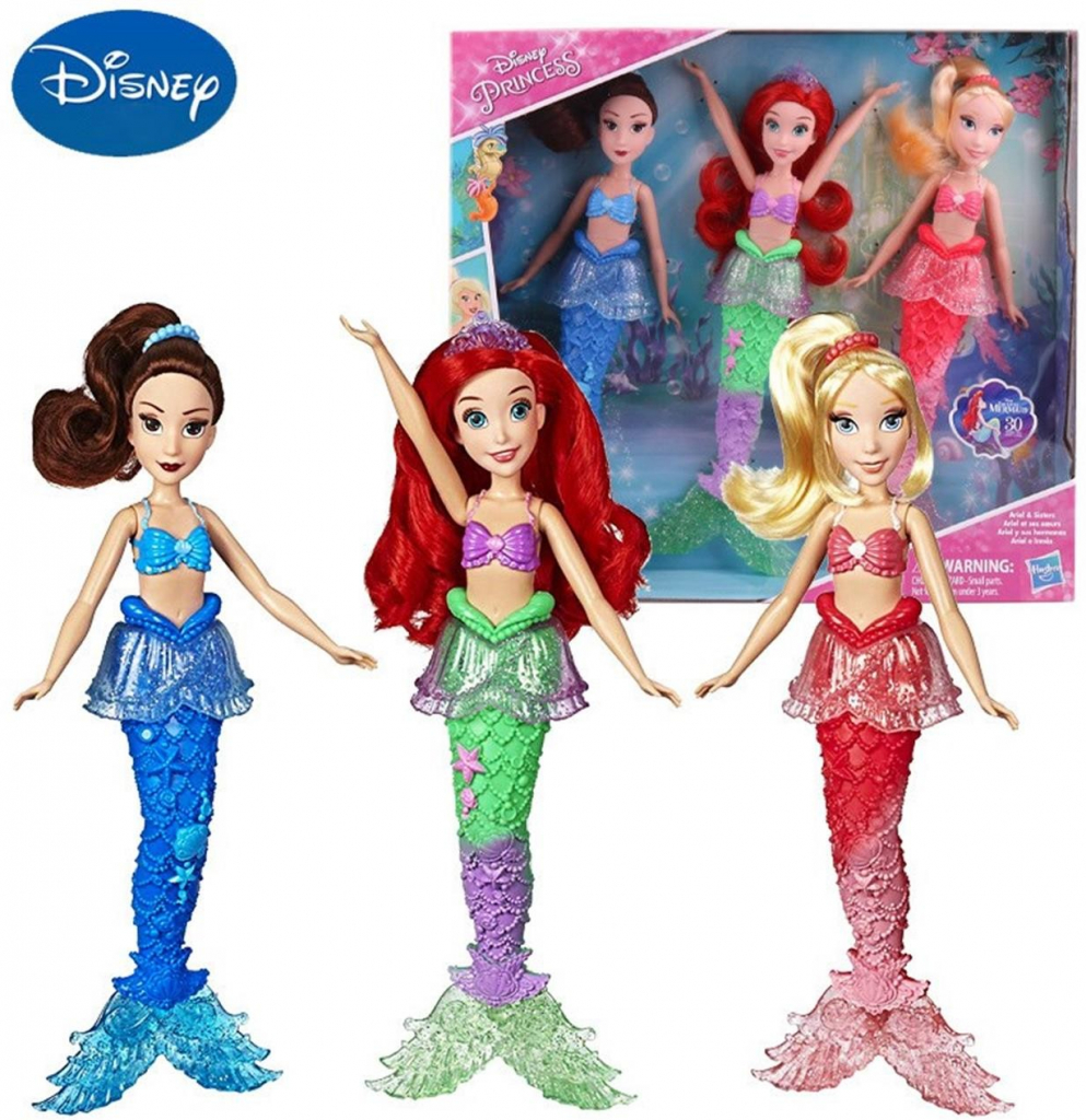 Disneyho princezná Ariel a sestry