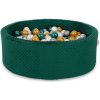 Suchý bazén - MINKY - 30cm/ 200ks - zelená retro