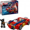LEG LEGO MARVEL Spider-Man a auto vs. venomizovaný Wolverine 76336 STAVEBNICA