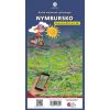 Ručně malovaná cyklomapa Nymbursko