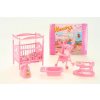 Gloria Detská izbička - s kočíkom pre bábiky