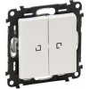 Legrand Valena Life - Sériový spínač č.5 s orientačným osvetlením 10 AX, biela - 752128
