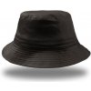 Atlantis Bucket Cotton Hat Bavlnený klobúk AT314 Black one size