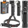Baterka 2v1 ručná čelovka Videx LED 10W 1000 lm 5000K batéria 18650