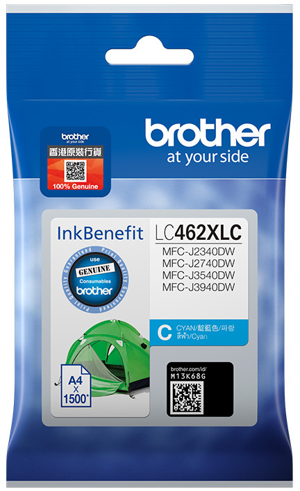 Brother LC-462XL C - originálny