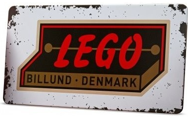 LEGO® Exklusivní 5007016 Retro plechová cedule