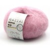 Vlna Gazzal Super Kid Mohair 64412 chladná ružová 25 g