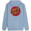 SANTA CRUZ mikina Classic Dot Chest Hood Fresh Blue FRESH BLUE vel. XXL