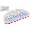 Piánko zvířátka plast 35cm pro nejmenší na baterie se zvukem v krabici 43x24x9cm (00800636)
