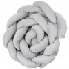 BELISIMA Chránič do postieľky Cop Velvet Grey