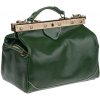 NovaKabelka.sk Regina Verde kožená talianska kabelka zelená