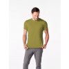 Pánske tričko slim fit CityZen DAVOS olivová XL