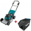 MAKITA Set Aku. kosačka DLM533ZX2 + zberný kôš 122B20-7