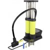 Pumpička nožná, mini-pumpa dvojpiestová s manometrom, 10 BAR/140 PSI, Carmotion
