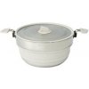 Sea to Summit Detour Stainless Steel Collapsible Pot - 5L šedá