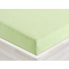 Froté napínacie prestieradlo FR-018 Pastelovo zelené 180 x 220 - výška 20 cm