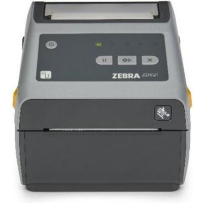 Tiskárna Zebra ZD621d , 12 dots/mm (300 dpi), cutter, linerless, RTC, USB, USB Host, RS232, BT, Ethernet, Wi-Fi, grey