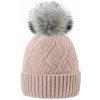 Fashionweek Dámska zimná čiapka s perlami WOOL-PEARL Farba: Ružový, Veľkosť: Universal