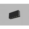 LED2 1491153D Stropné LED svietidlo LINEAR II ON 10W, 3000K/3500K/4000K, 1400lm, IP20, DALI/Push, čierna