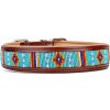 Kay-line kožený obojok African Sky veľ. 65 (50-57 cm)