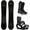 Raven Pure mint dámský snowboard + Gravity Rise black vázání + Gravity Bliss black/white boty - 150 cm + L (EU 41,5-43)