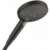 Hansgrohe Raindance Select S Sprchová hlavica 120, 3 prúdy, EcoSmart, matná čierna 26531670-HG