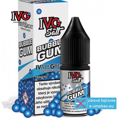 IVG Salt Bubblegum 10 ml 20 mg (e-liquid)