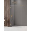 New Trendy Avexa Gold Shine XR stena sprchového kúta walk -in 90 cm zlatá lesklý/sklo priehľadné EXK-6978